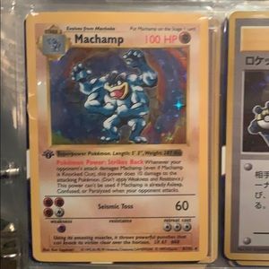 Machamp Holographic 1999 Pokémon card